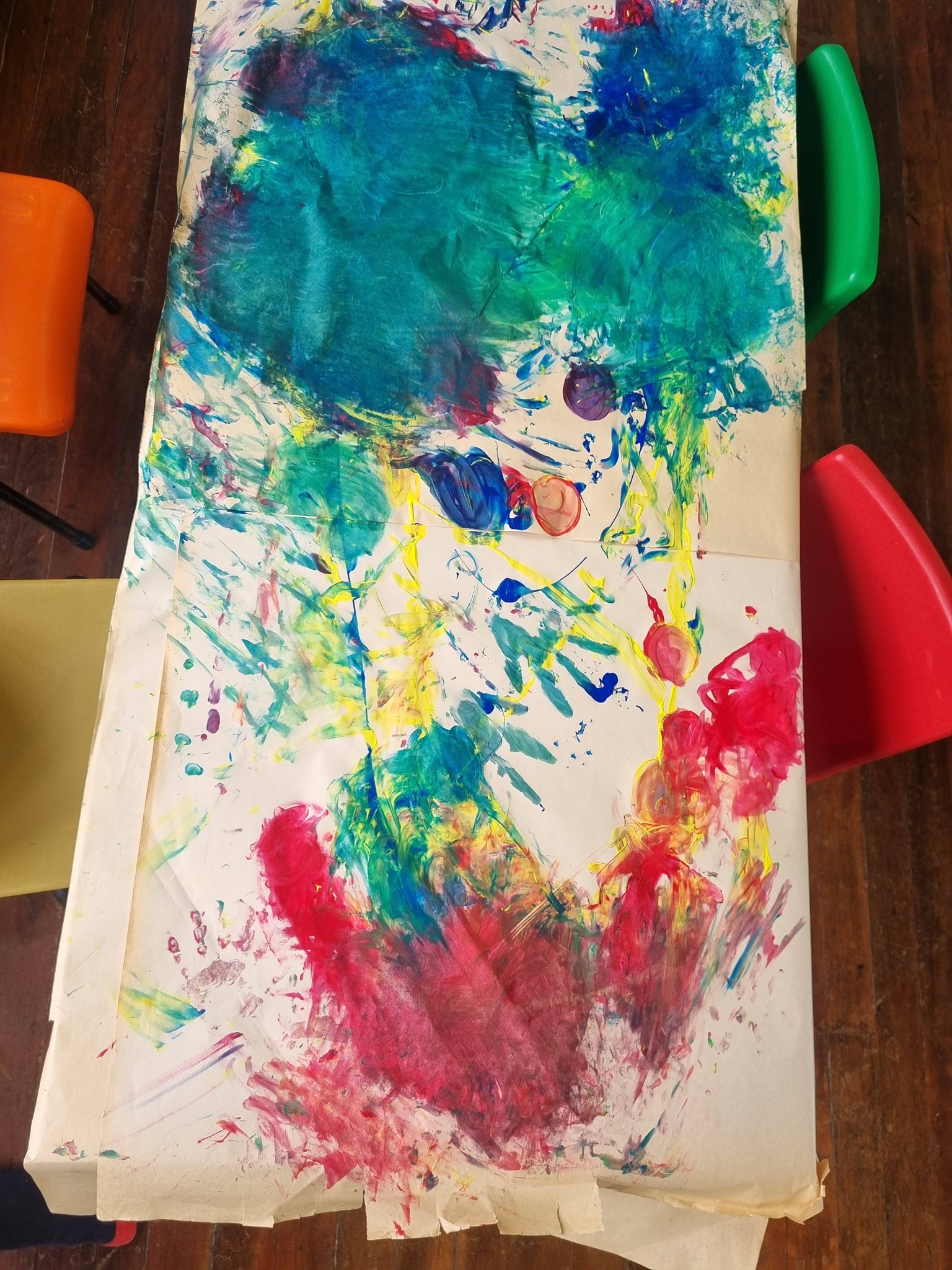 Finger Painting & Art